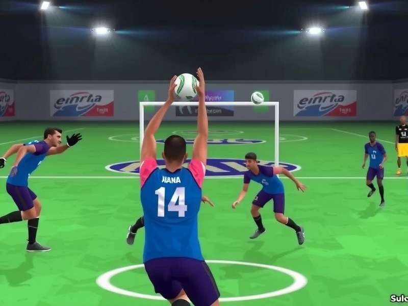 Indian Handball Team in Handball Masters India